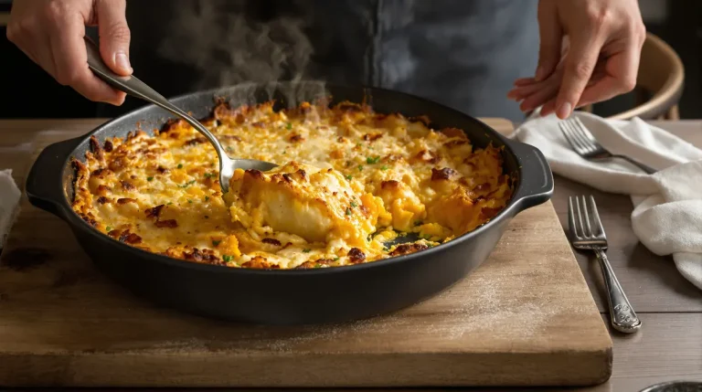 Gratin de butternut au fromage frais et crème, aux herbes fraîches pour réchauffer tous vos soirs d’hiver Gratin de butternut au fromage frais et crème, aux herbes fraîches pour réchauffer tous vos soirs d’hiver