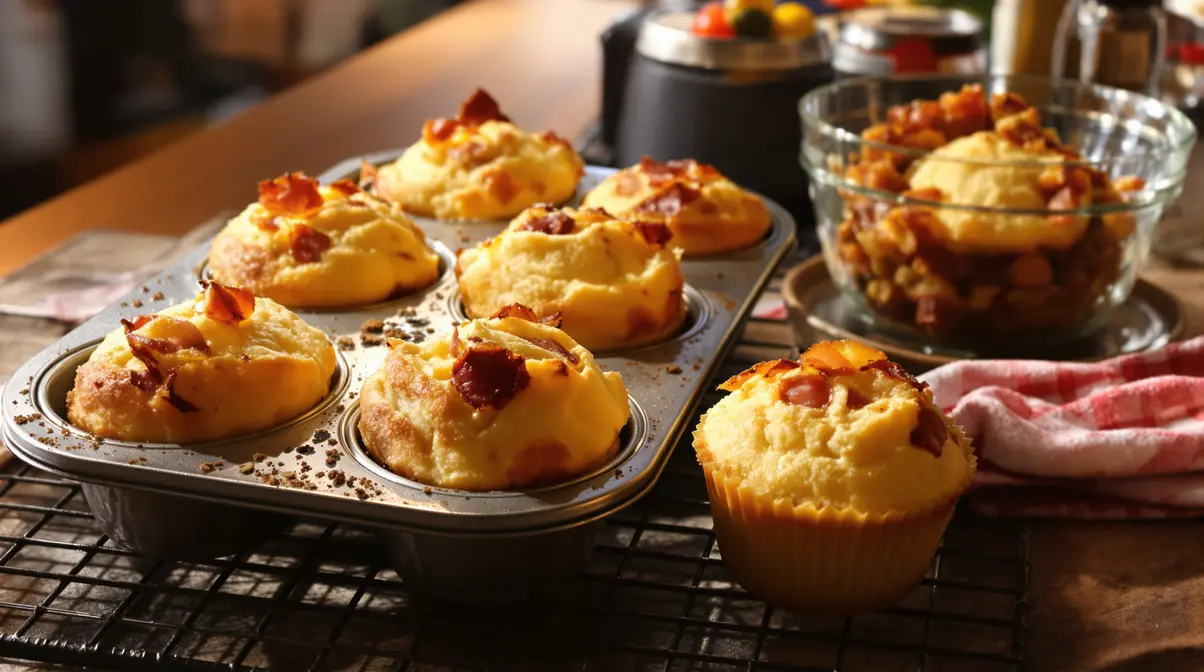 « Je les prépare le dimanche soir » : mes muffins fromage-jambon parfaits pour tous mes déjeuners de la semaine « Je les prépare le dimanche soir » : mes muffins fromage-jambon parfaits pour tous mes déjeuners de la semaine