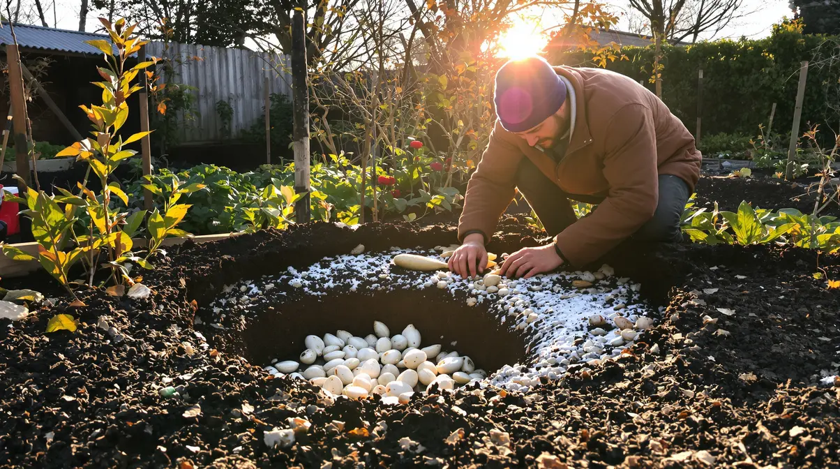 Tomates au potager : l’ingrédient naturel à enterrer au pied pour une récolte future spectaculaire Tomates au potager : l’ingrédient naturel à enterrer au pied pour une récolte future spectaculaire